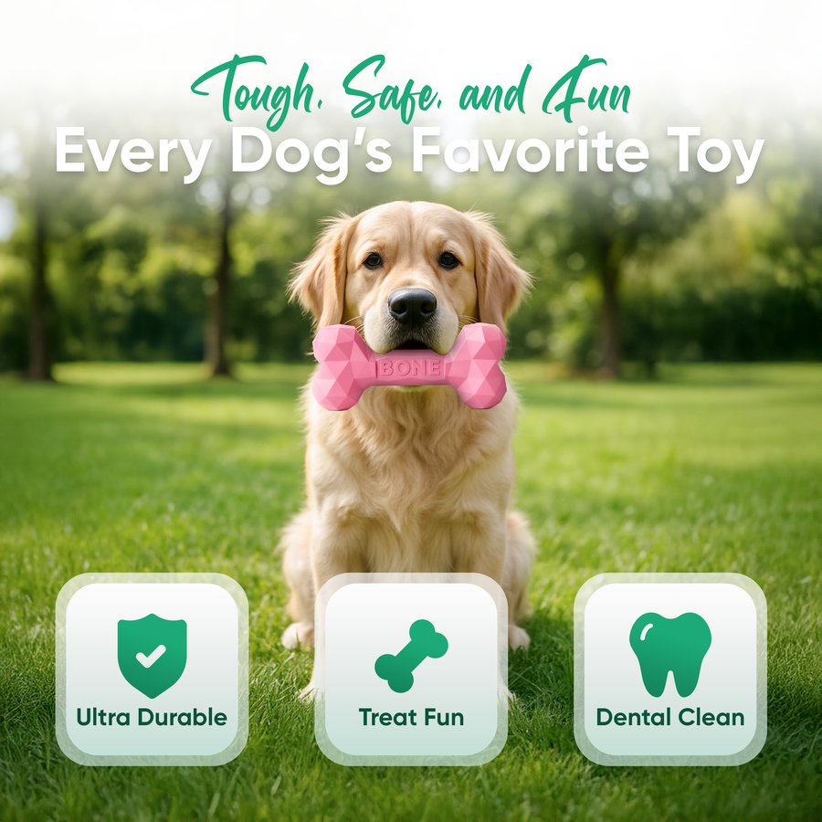 Natural Rubber Chew Bone — Medium/Large Dogs — photo 3