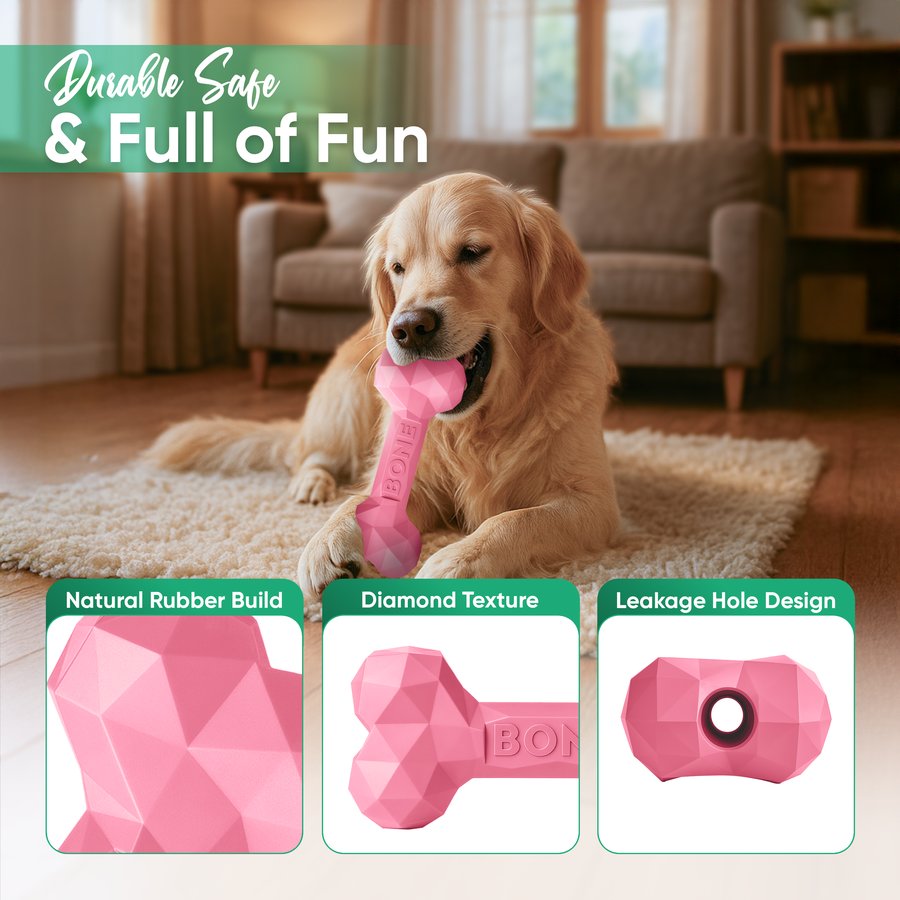 Natural Rubber Chew Bone — Medium/Large Dogs — photo 5